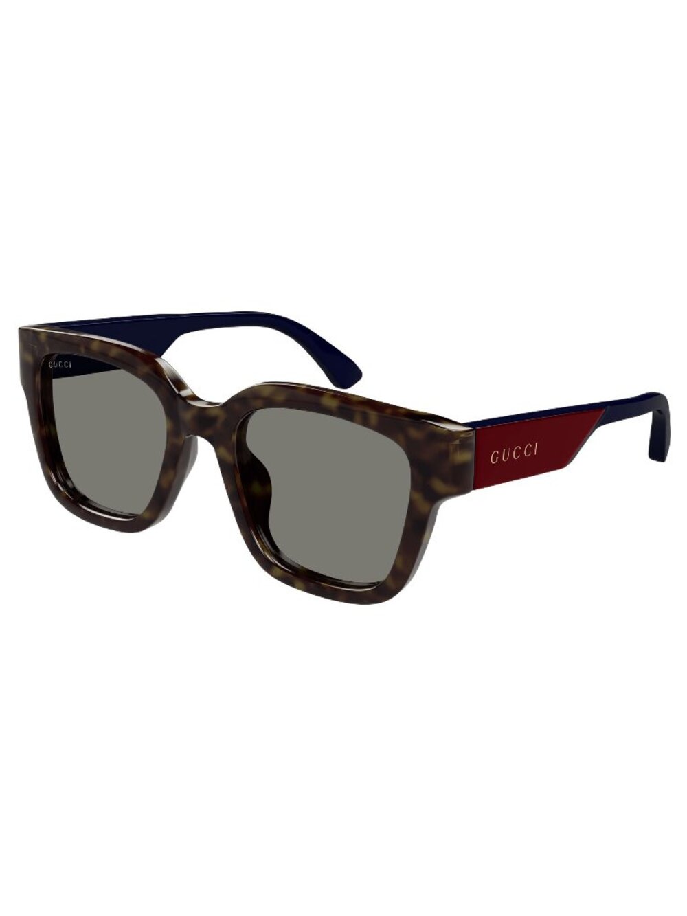 NEW GG1670SK 002 GUCCI SUNGLASSES, HAVANA SQUARE MEN GUCCI EYEWEAR